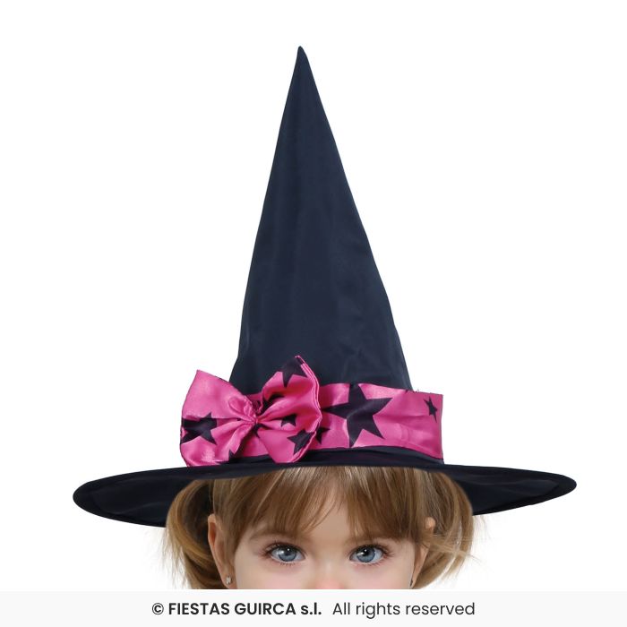 Sternen Hexe pink 2-3 Jahre  Kleid m. Hut