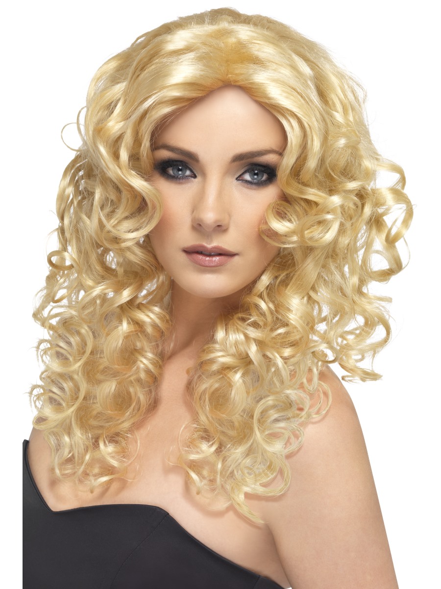 Glamour Girl Perücke blond  *)
