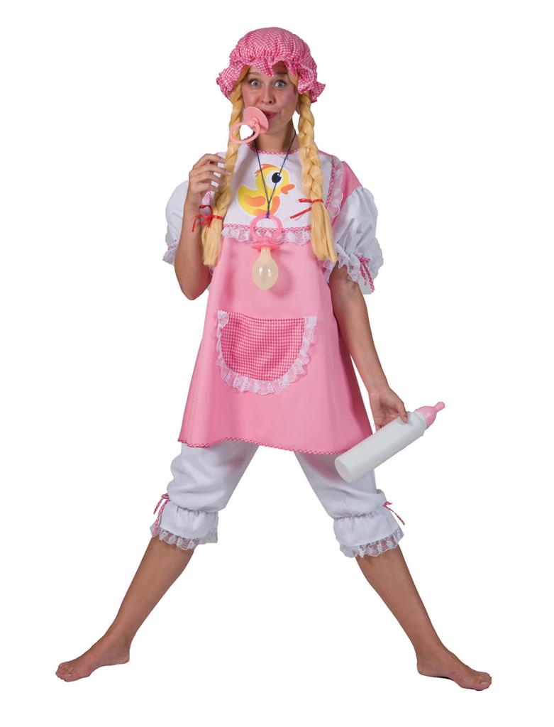 Baby Kostüm rosa 3teilig Größe 40-42