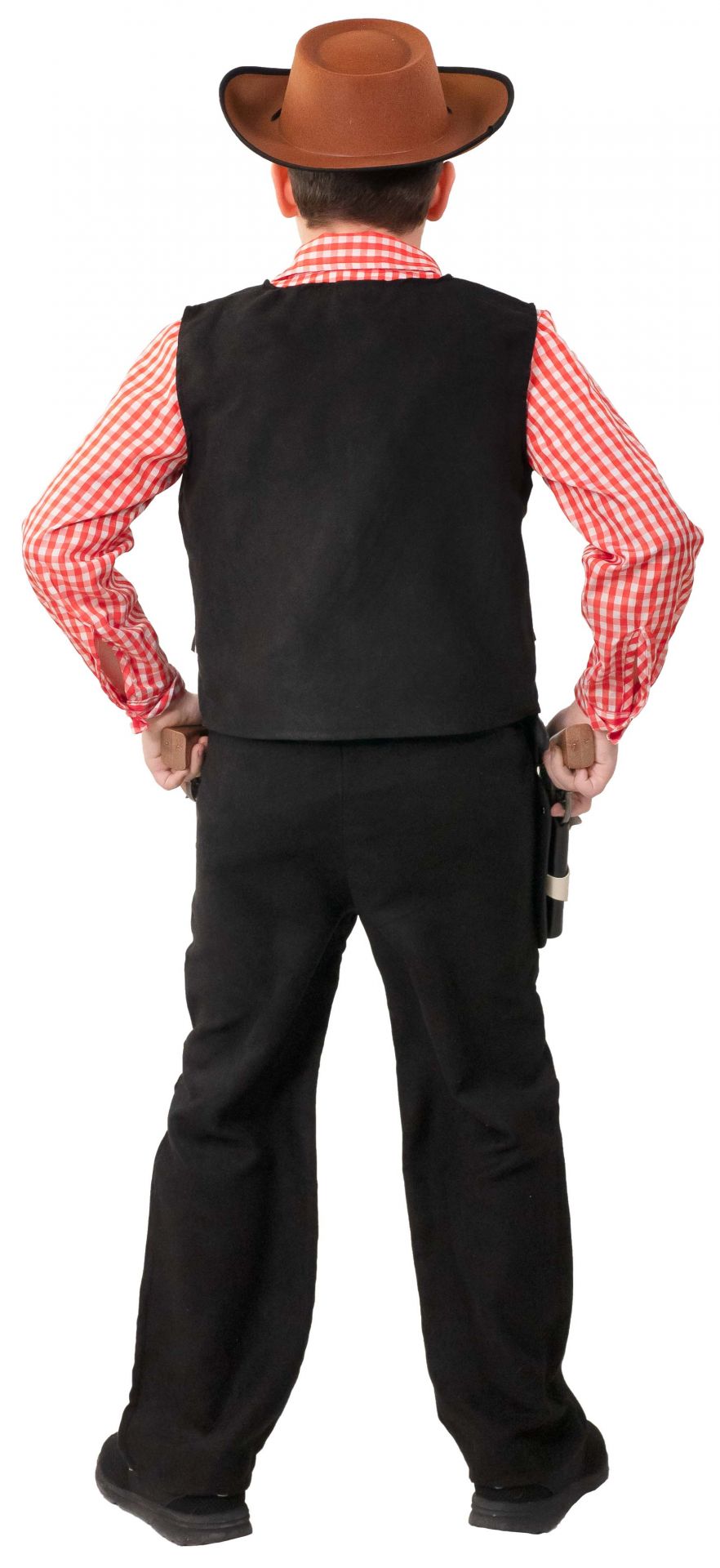 Cowboy Kosltüm Gr. 116 4teilig