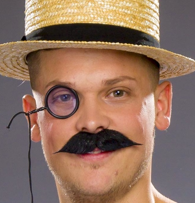 Monokel aus Kunststoff