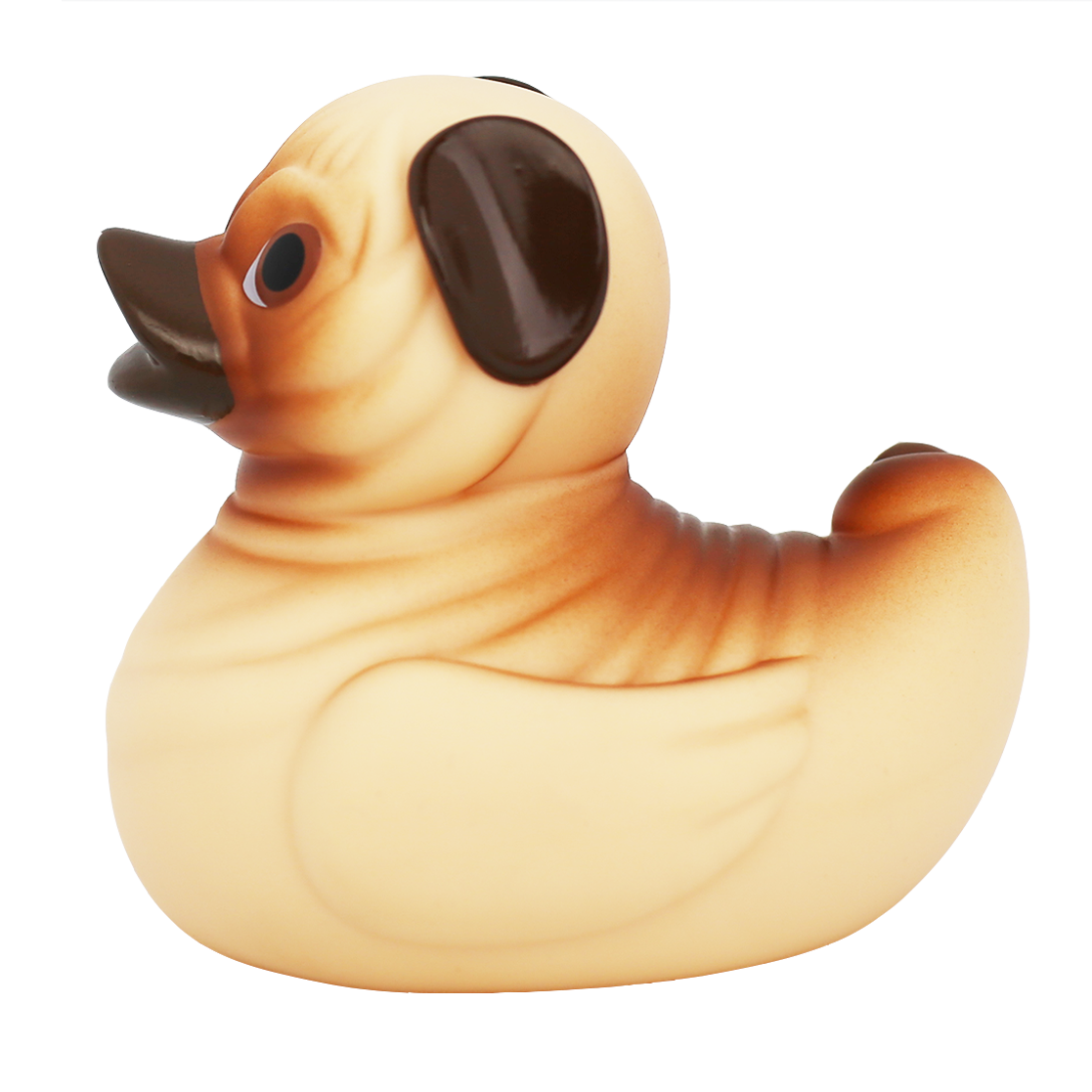 Mops Quietschente  ca. 8,5cm