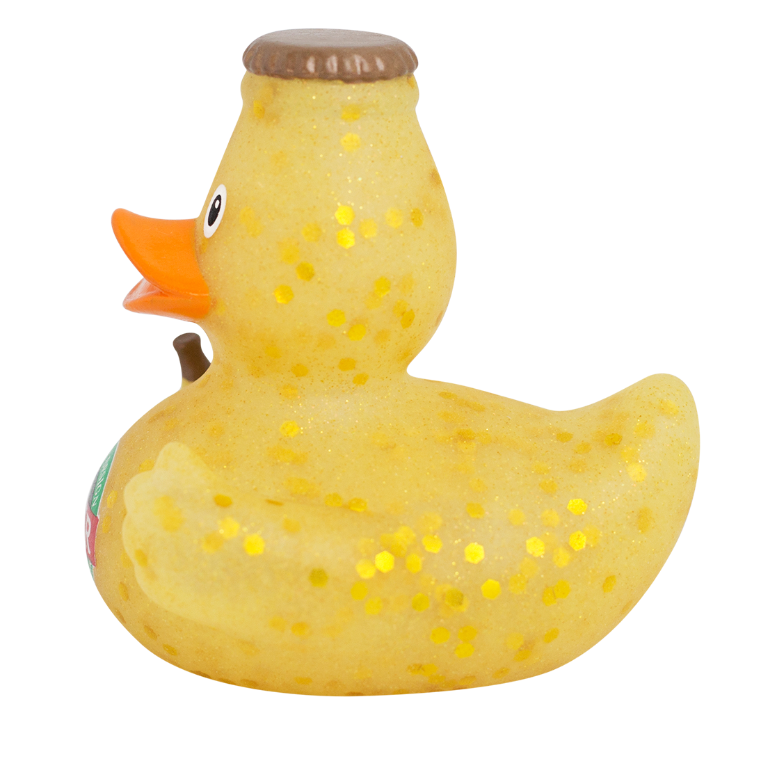 Badeente Bierflasche  ca. 8,5cm