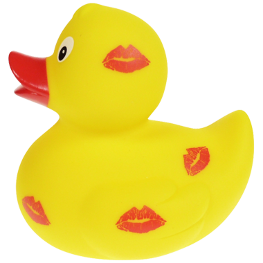 Badeenten "Küss mich" 8cm