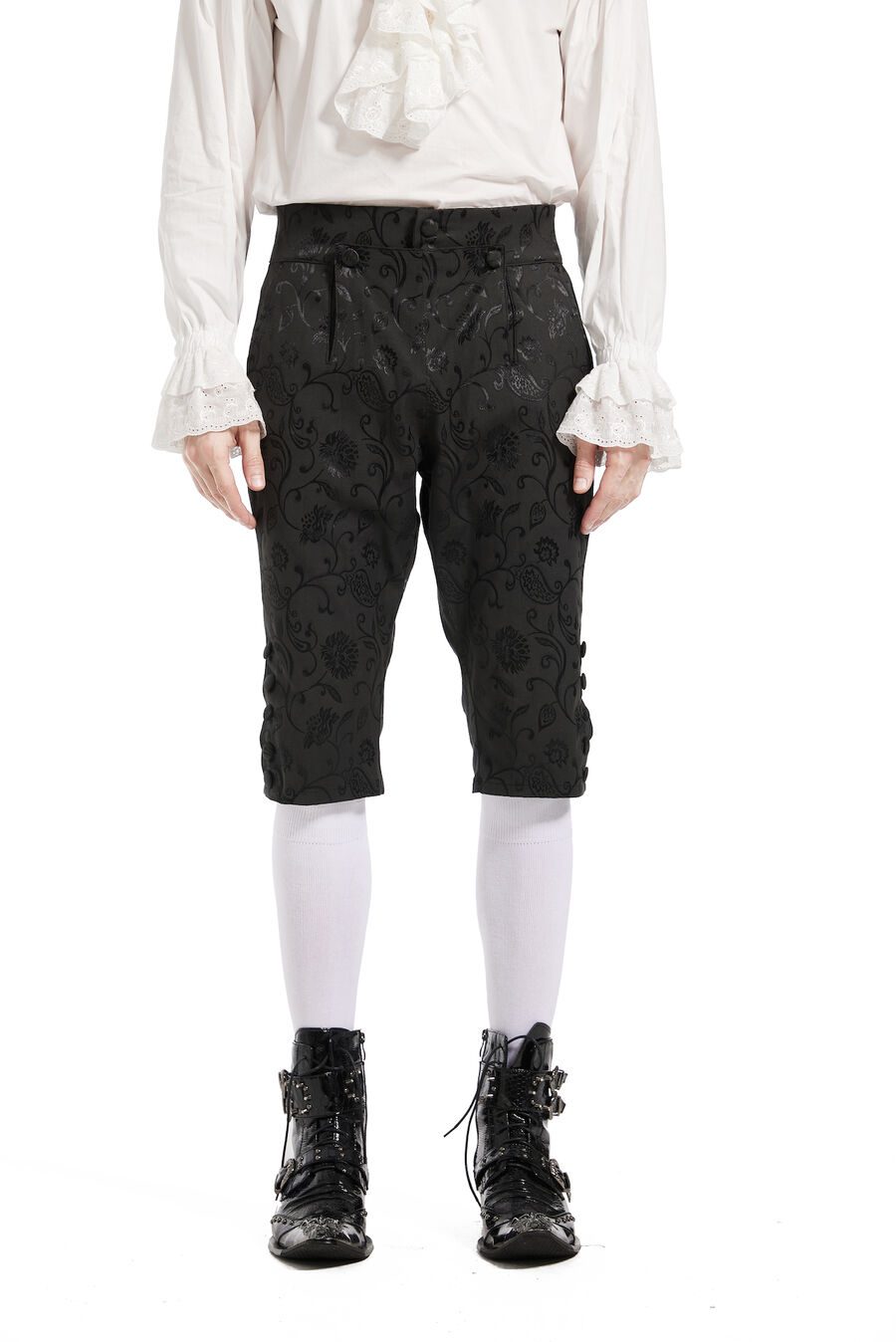 Historischer Kniebundhose schwarz  L  Gr.50/52