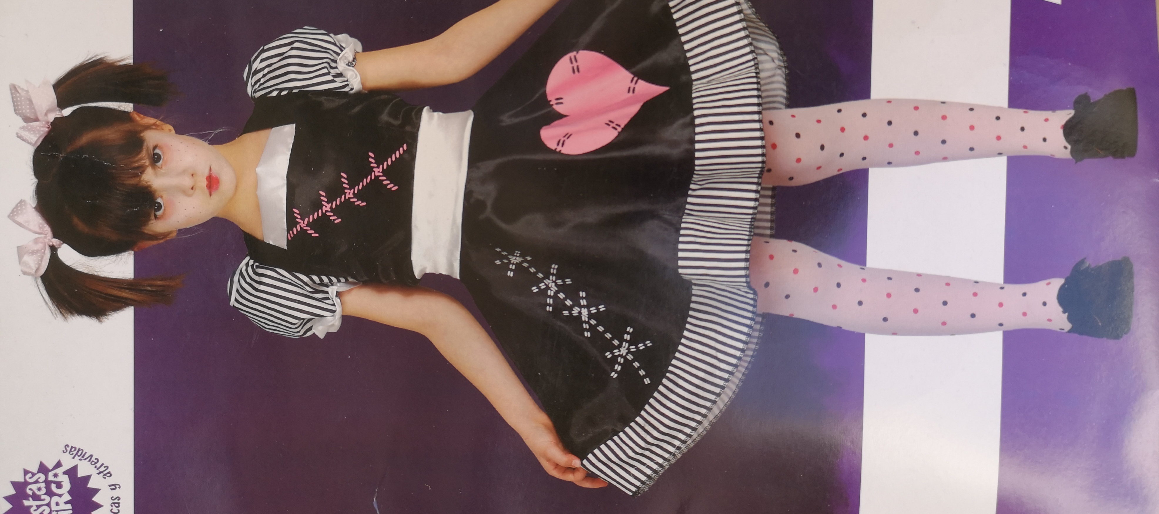 Horror Puppen Kleid  10-12 J