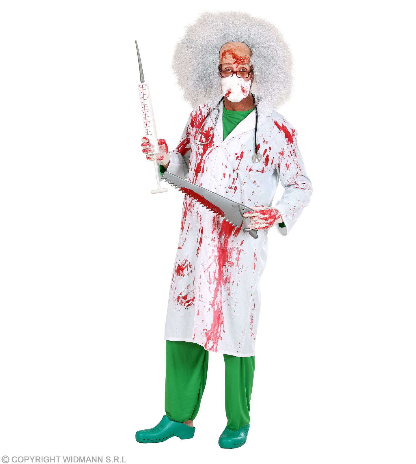 Blutiger Doktor Mantel  MEDIUM