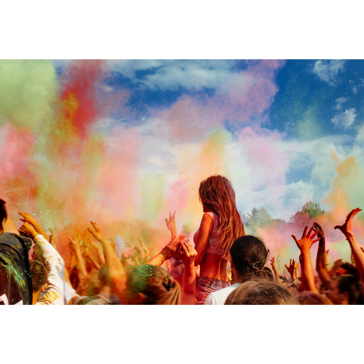 HOLI Powder Shooter GELB  30cm