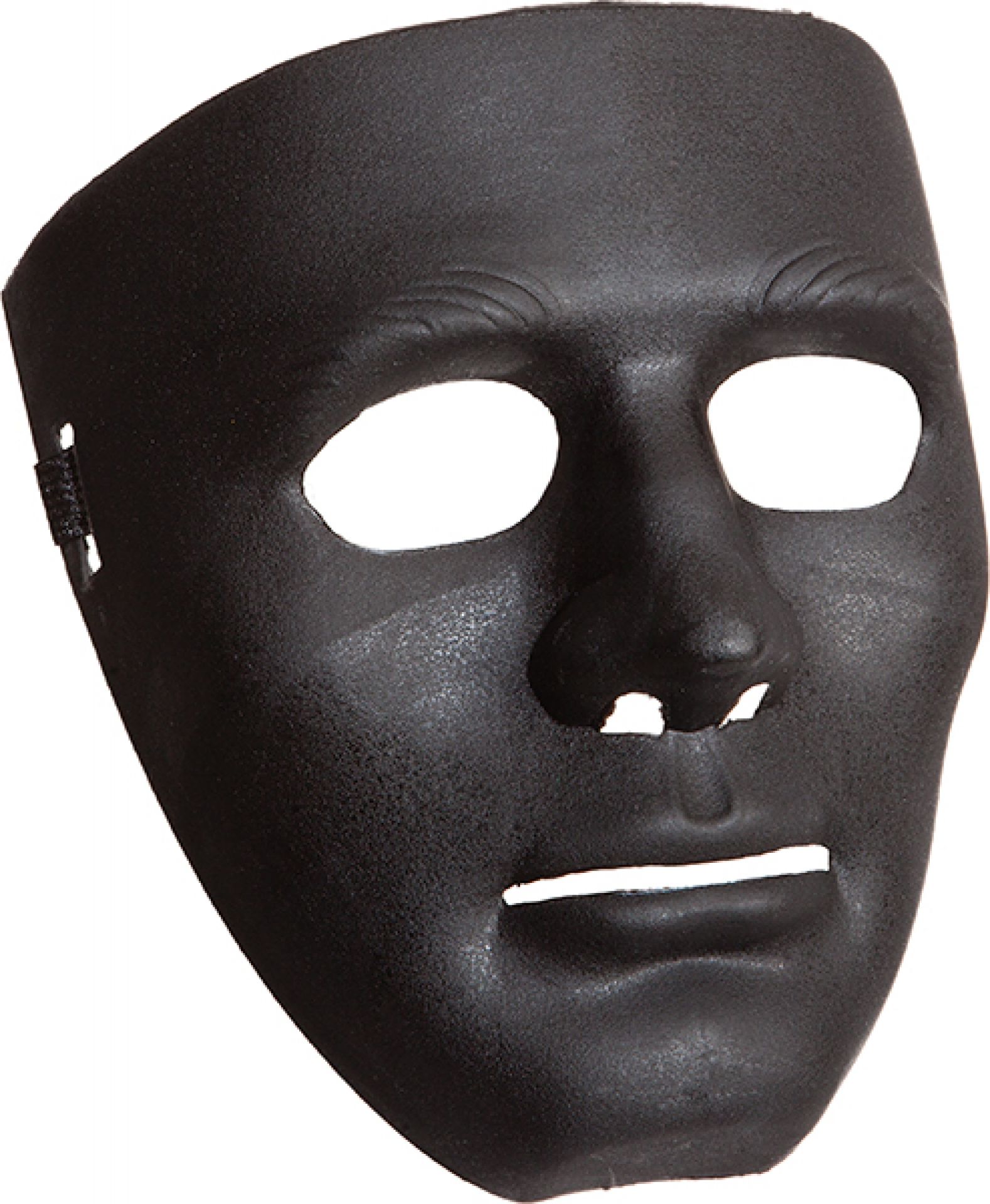 Maske ganzes Gesicht schwarz