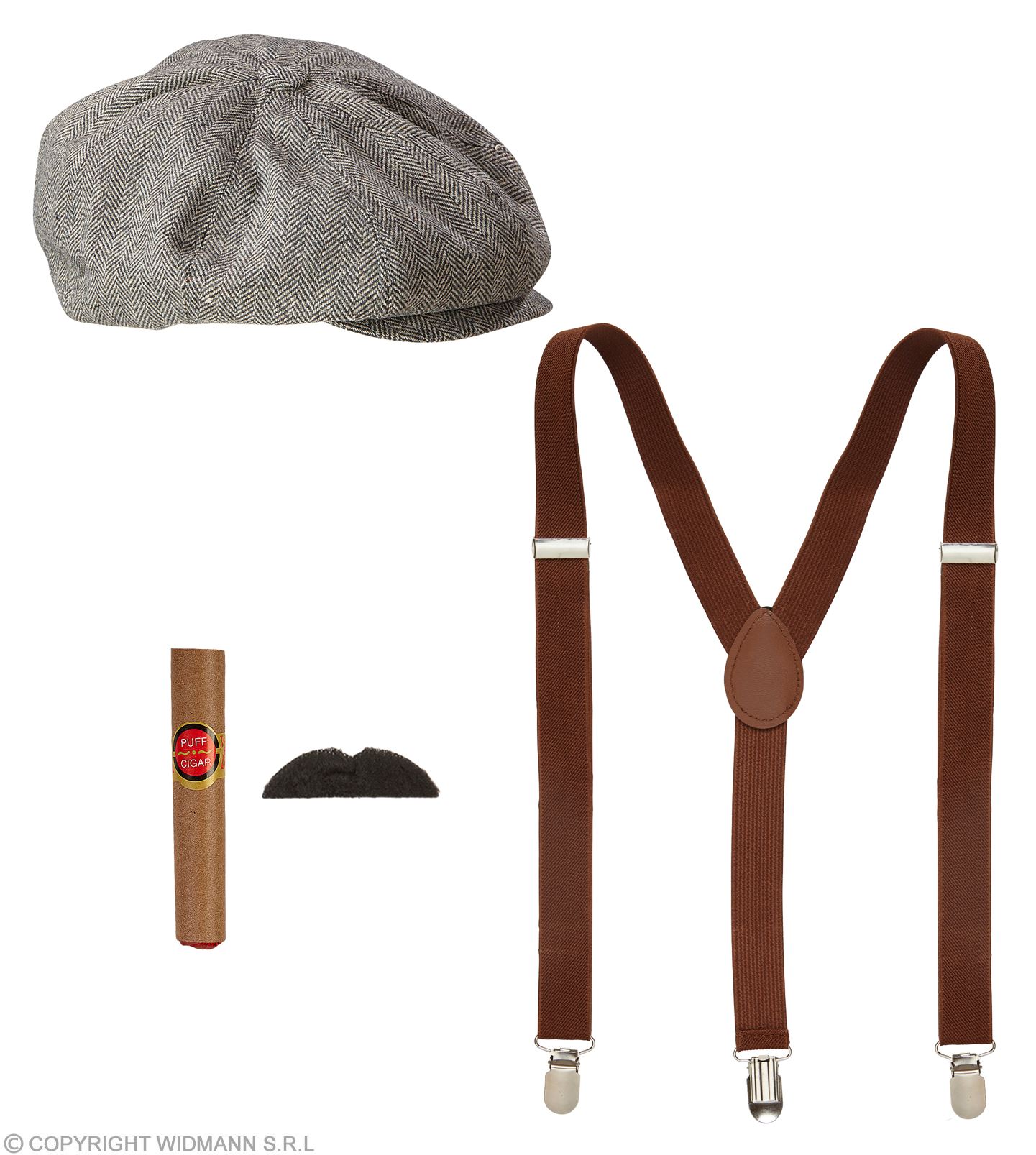 20er Jahre Herren Set 4teilig