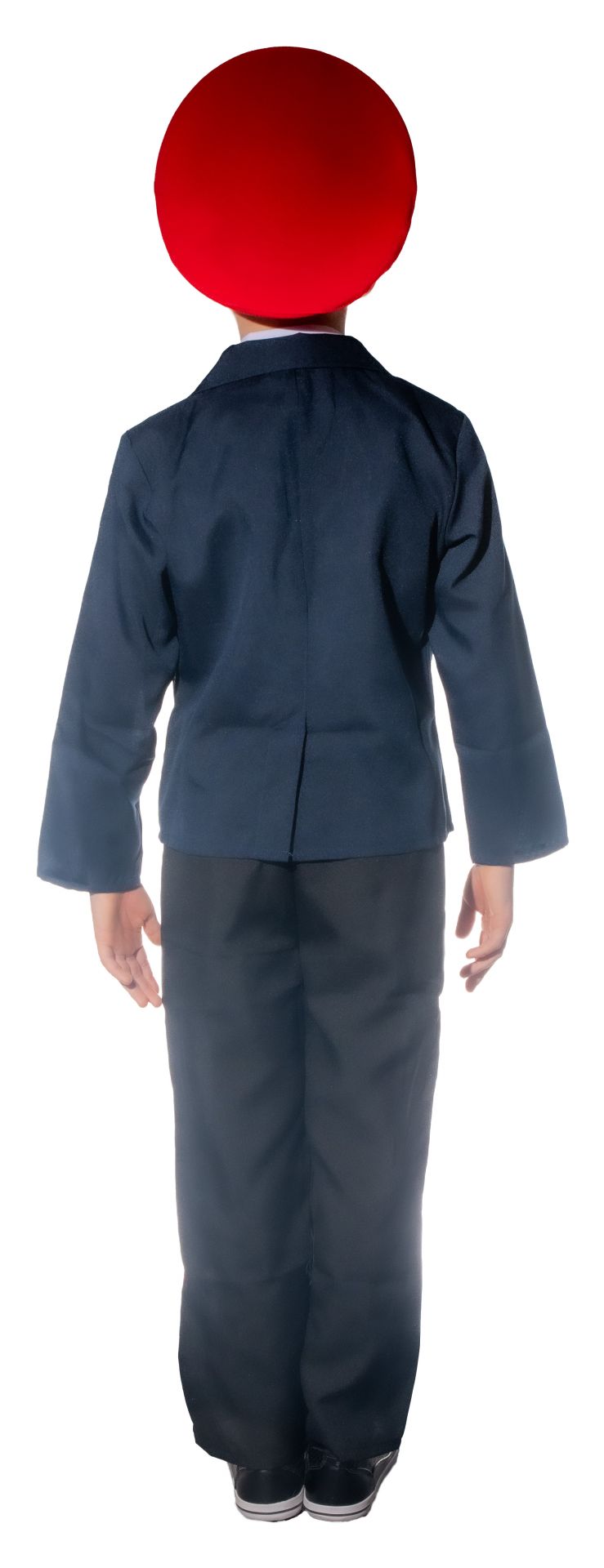 Eisenbahner Uniform mit roter Mütze Gr.128