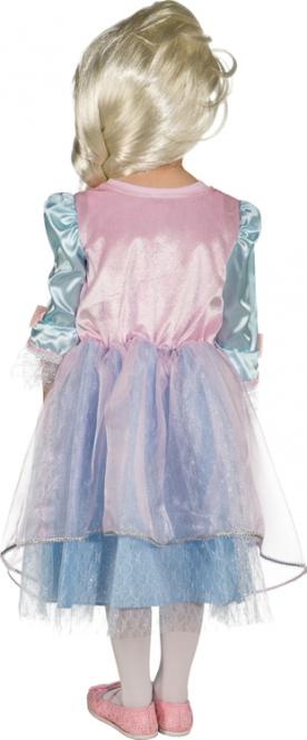Prinzessin Kleid hellblau-rosa