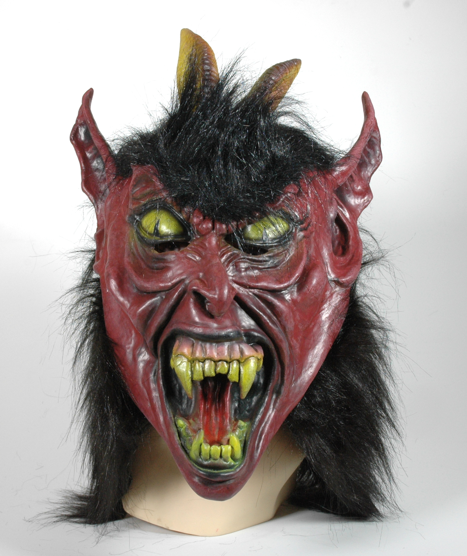 Krampus Kombi Overall Größe 152 mit Erwachsenen Maske
