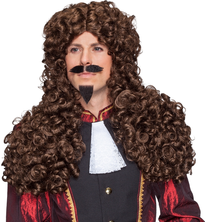 Marquise Perücke braun lang