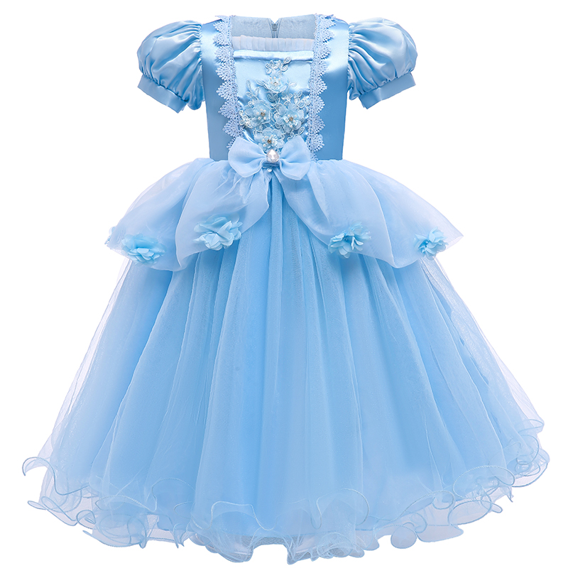 Prinzessin Kleid blau Gr. 128