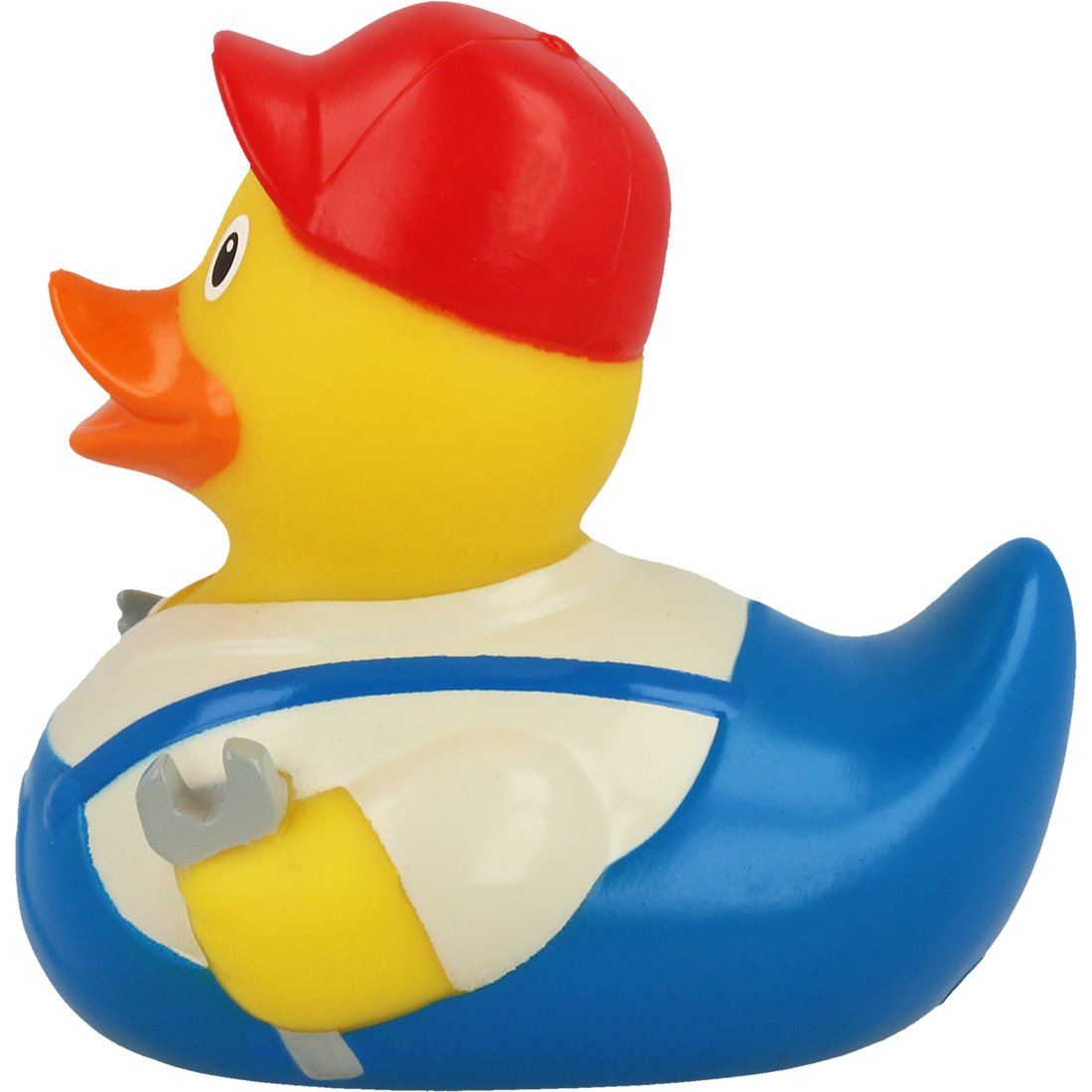 Profi Handwerker Badeente ca. 8,5cm mit Werkzeugkoffer