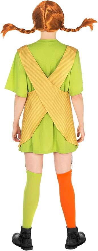 Pippi Langstrumpf Damen-Kostüm SMALL