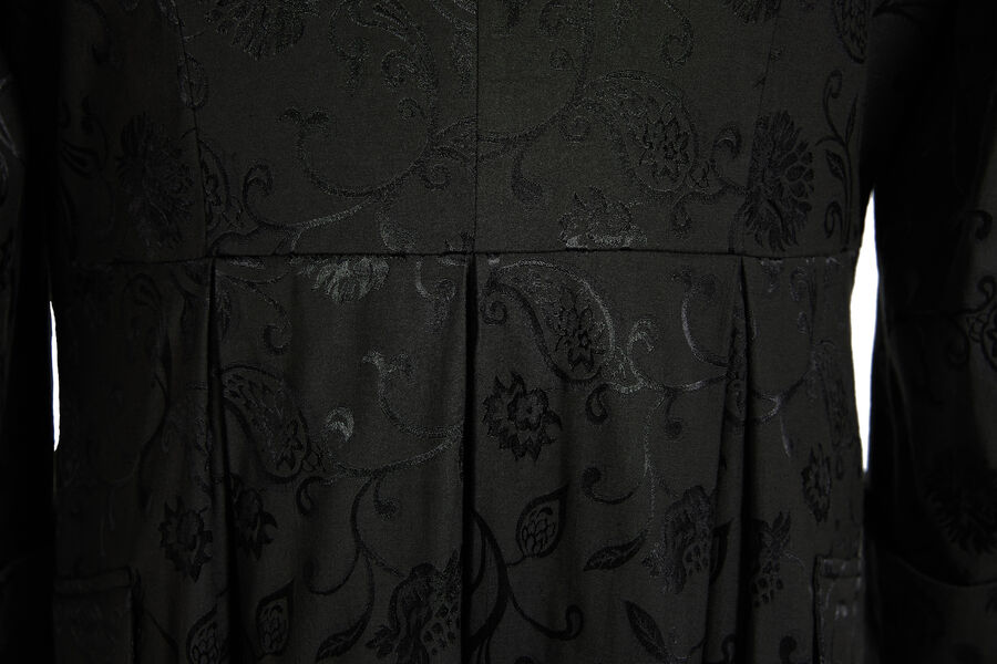 Historischer Mantel schwarz  M   Gr.48/50 deluxe