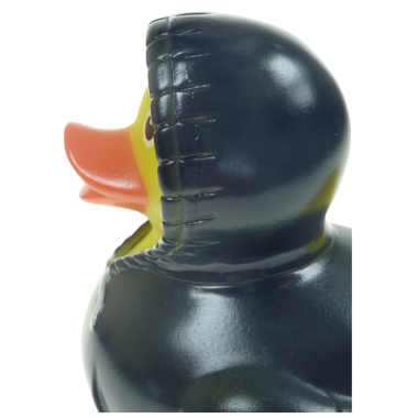 Badeente mit blauen Hoodie  8cm