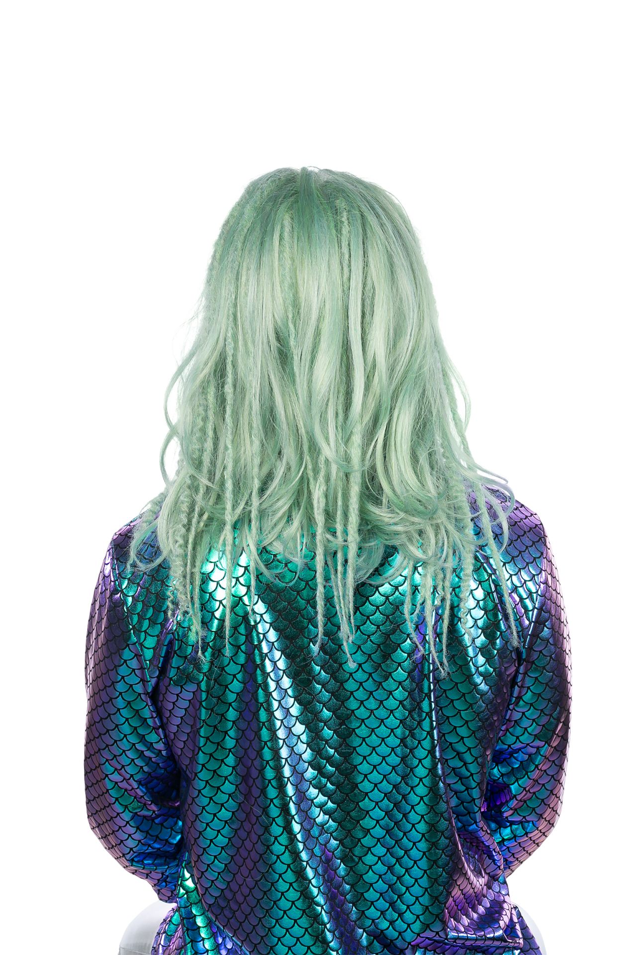 Perücke Neptun - Wassermann mit Bart