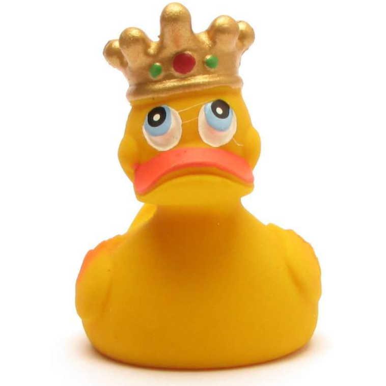 König  Ente aus Naturkautschuk