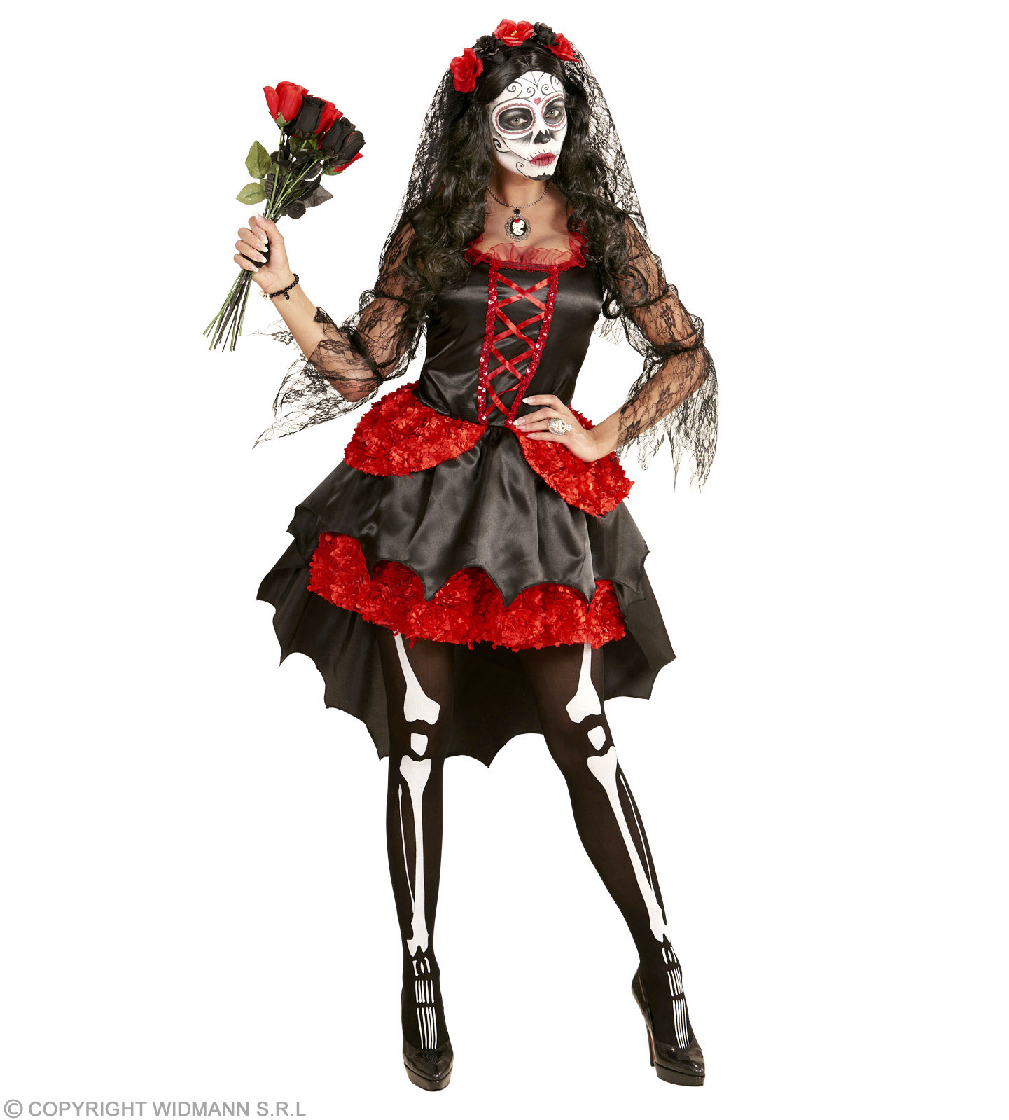 Kleid Braut dia de los Muertos S