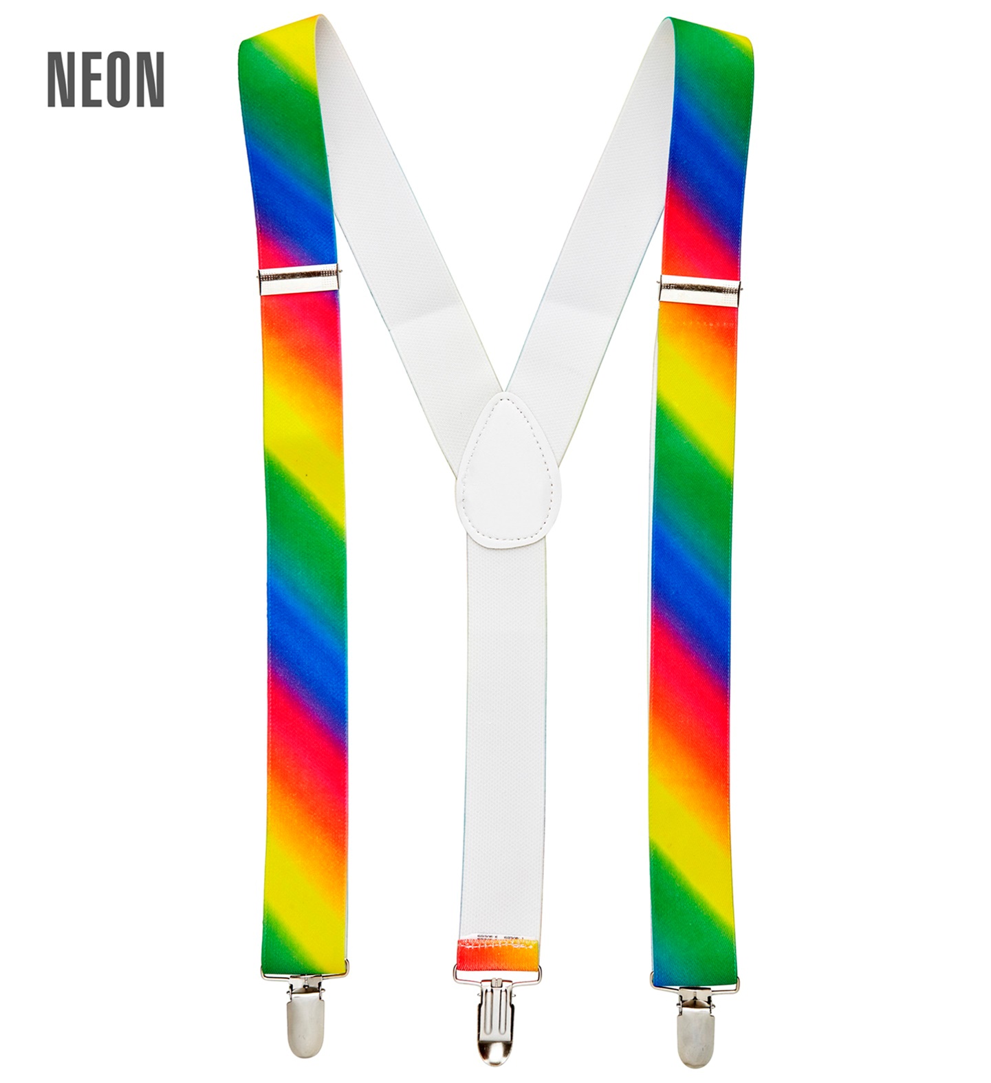 Hosenträger Regenbogen Motiv