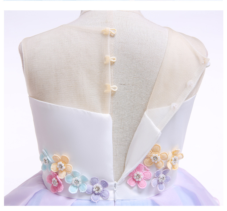 Lavendel Prinzessin Kleid Gr. 92