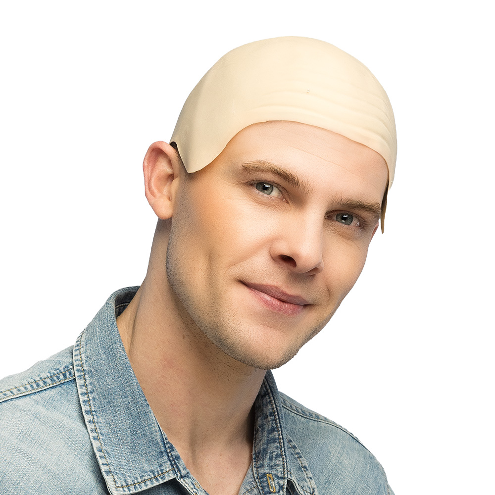Latex Glatze ohne Haare