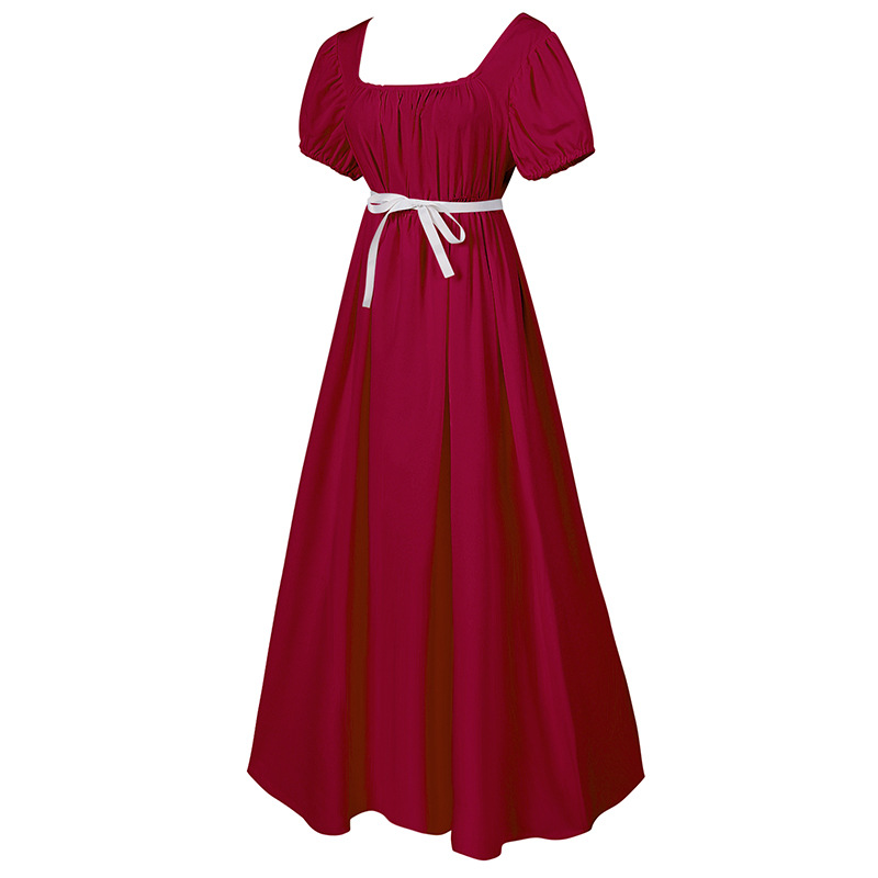 Mittelalterliches Kleid weinrot 36/38  (M)