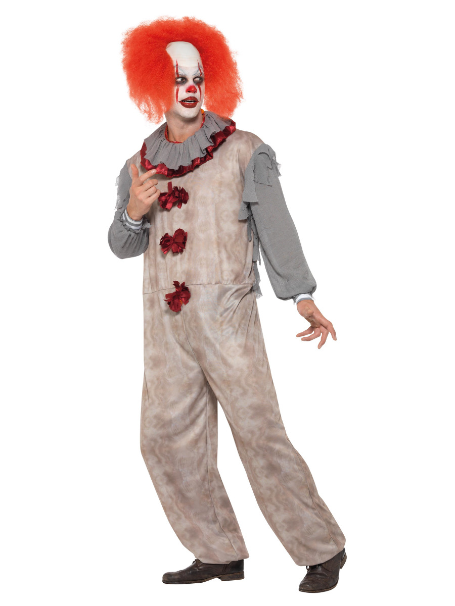 Horror Clown Overall MEDIUM für Erwachsene