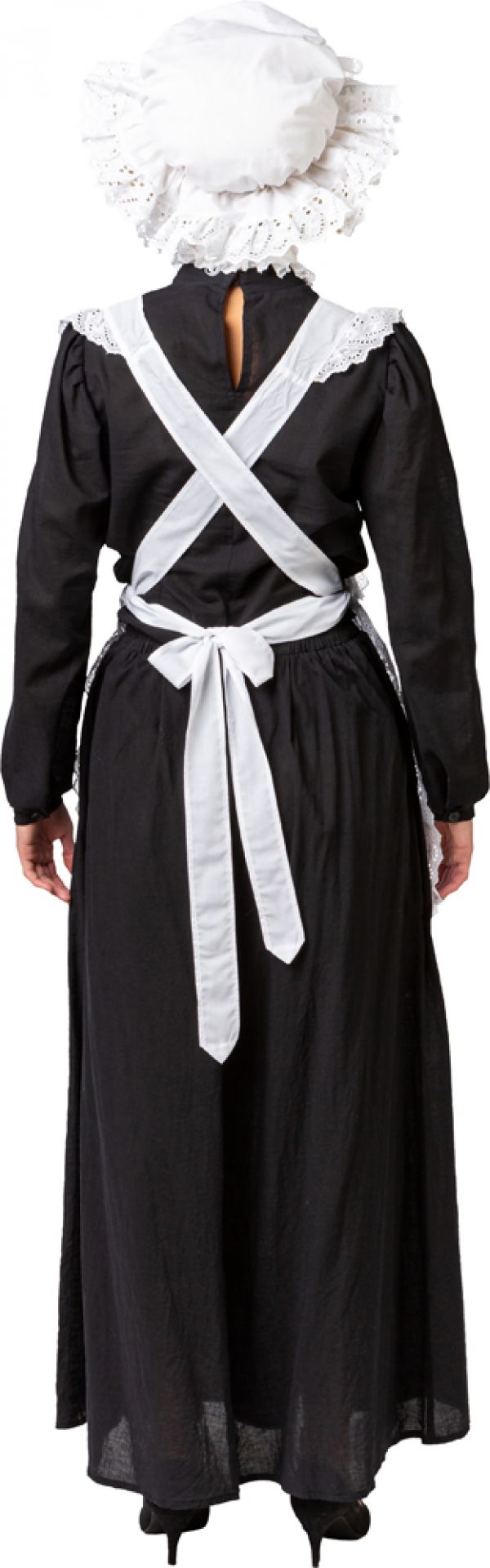 Stubenmädchen SET Schürze, Kappe, Kragen