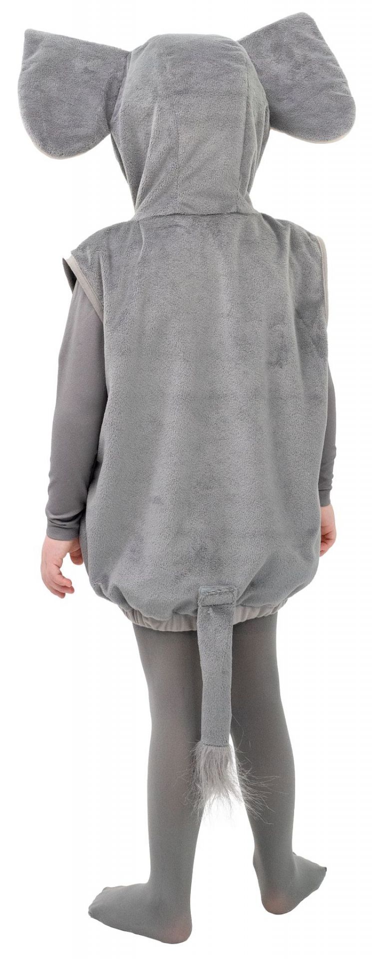 Elefant Weste mit Kapuze Größe 104