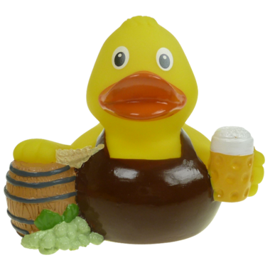 Bierbrauer Badeente  8cm