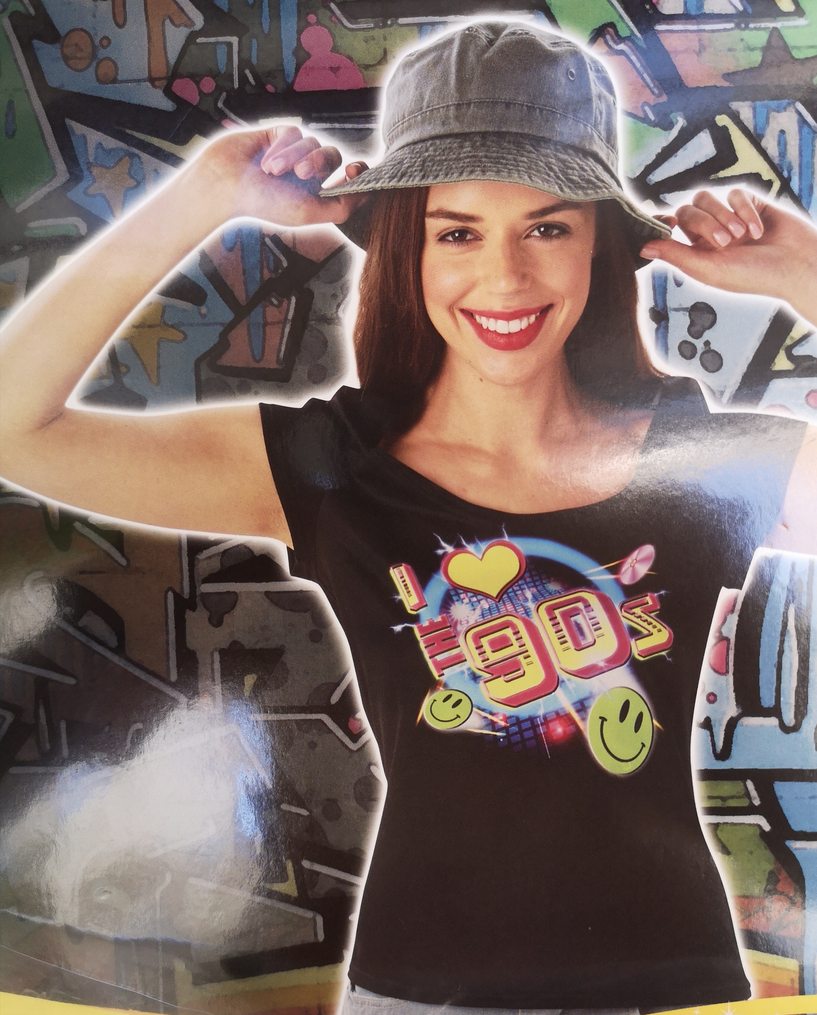 T-Shirt  "I Love the 90s"  MEDIUM