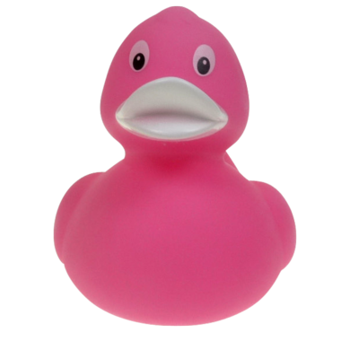 Pink Daisy Badeente  8cm