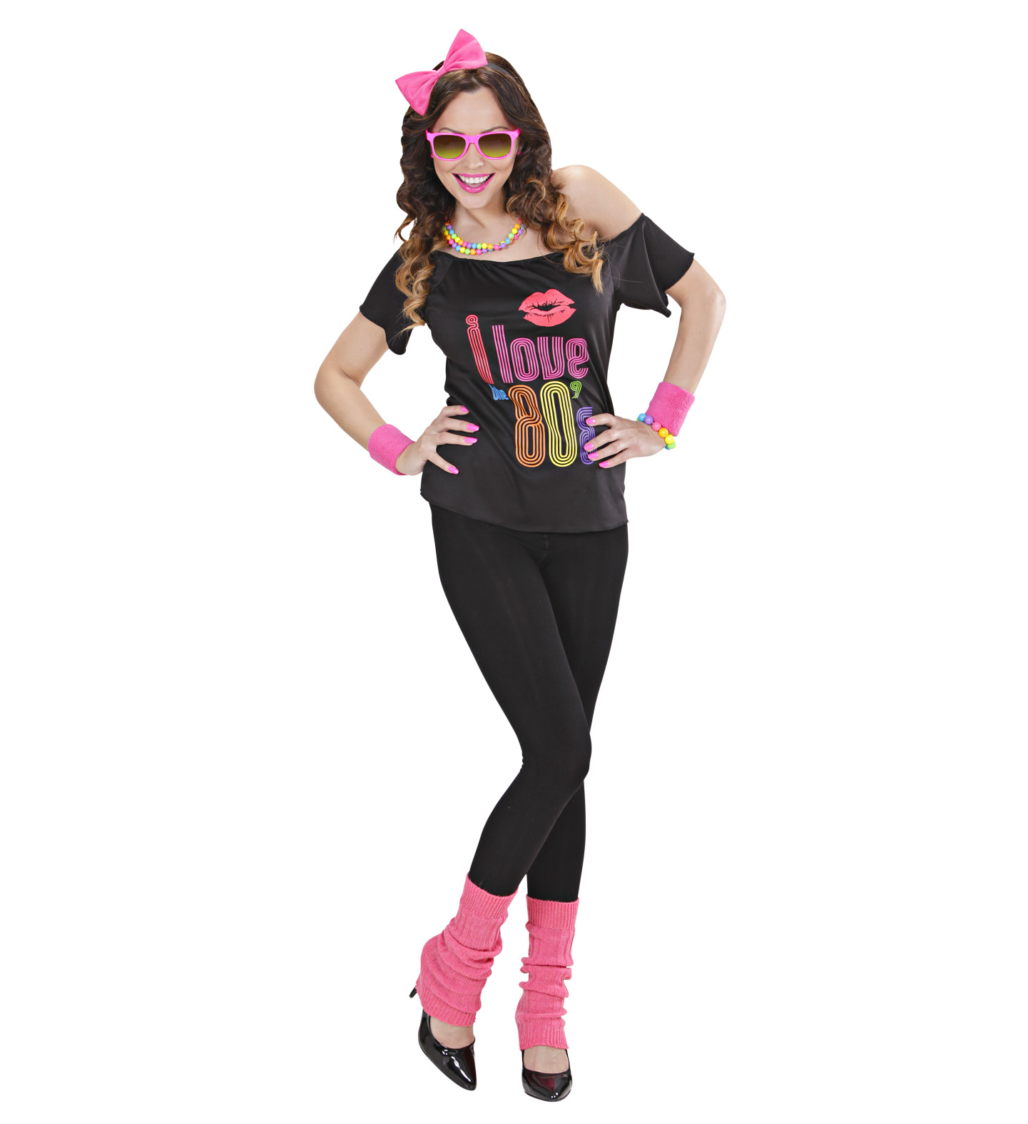 80er Jahre Girl Kostüm Set  *)  M//L