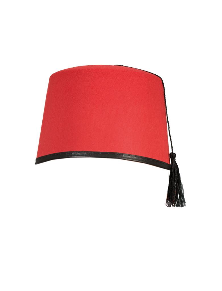 Fez Hut rot mit Quaste