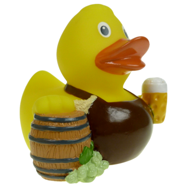 Bierbrauer Badeente  8cm
