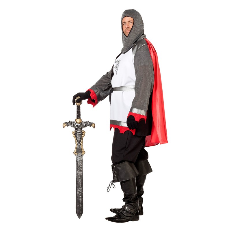 Ritter Gr. 54 Oberteil, Hose, Haube, Umhang