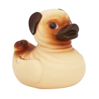 Mops Quietschente  ca. 8,5cm