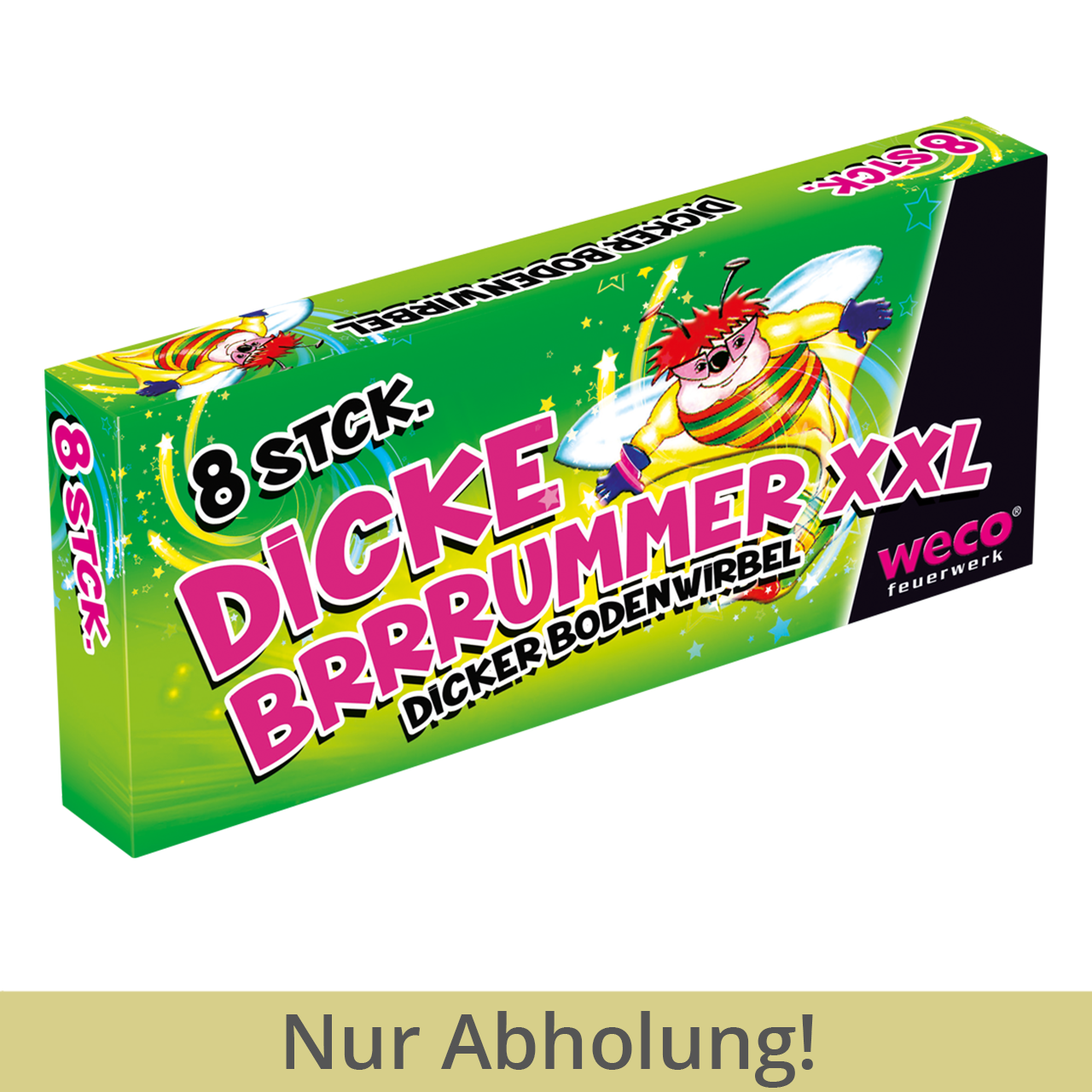 Dicke Brummer XXL 8er Pkg. Jugendfeuerwerk