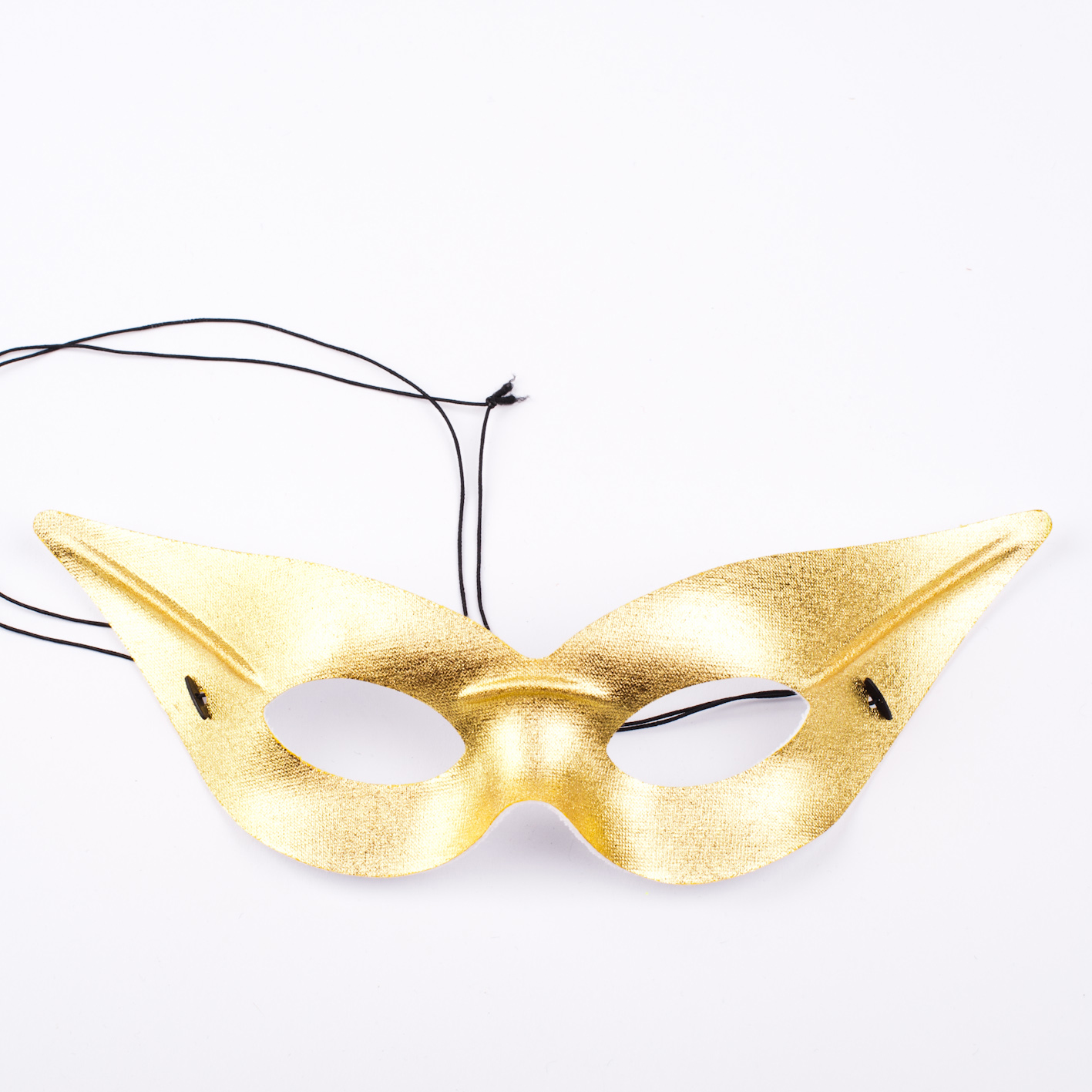 Augenmaske Spitz gold