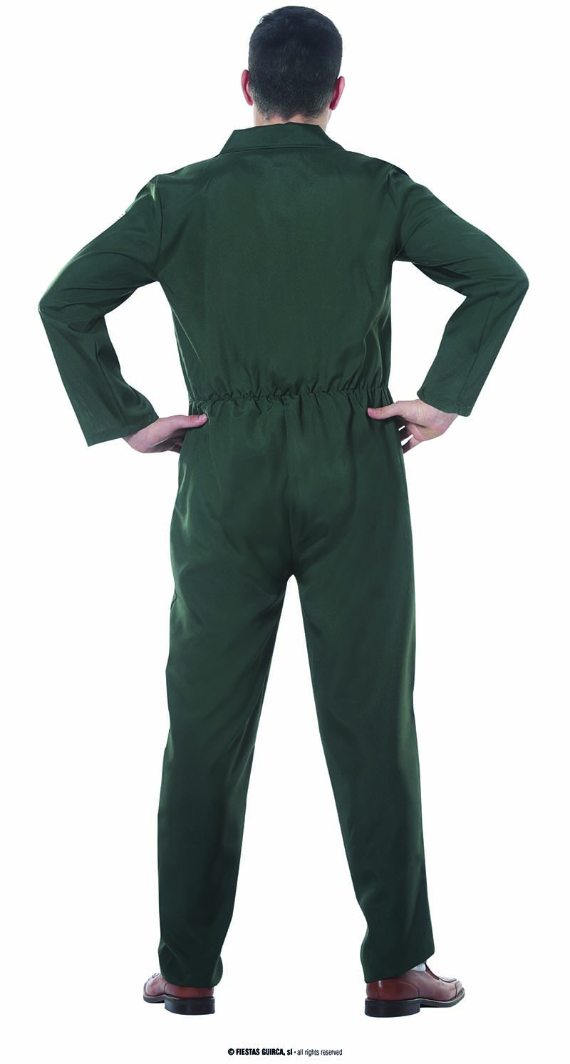 Kampf Piloten Overall grün 52/54 L