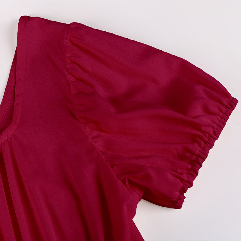 Mittelalterliches Kleid weinrot 36/38  (M)