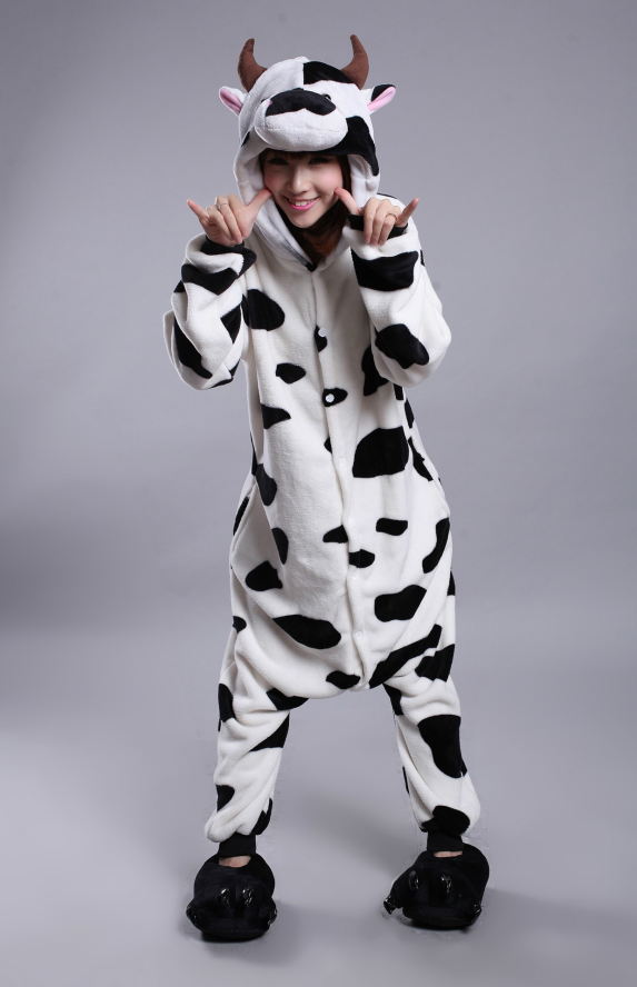 Kuh Overall  X-LARGE   für Erwachsene