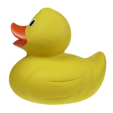 Große gelbe Badeente ca.21cm