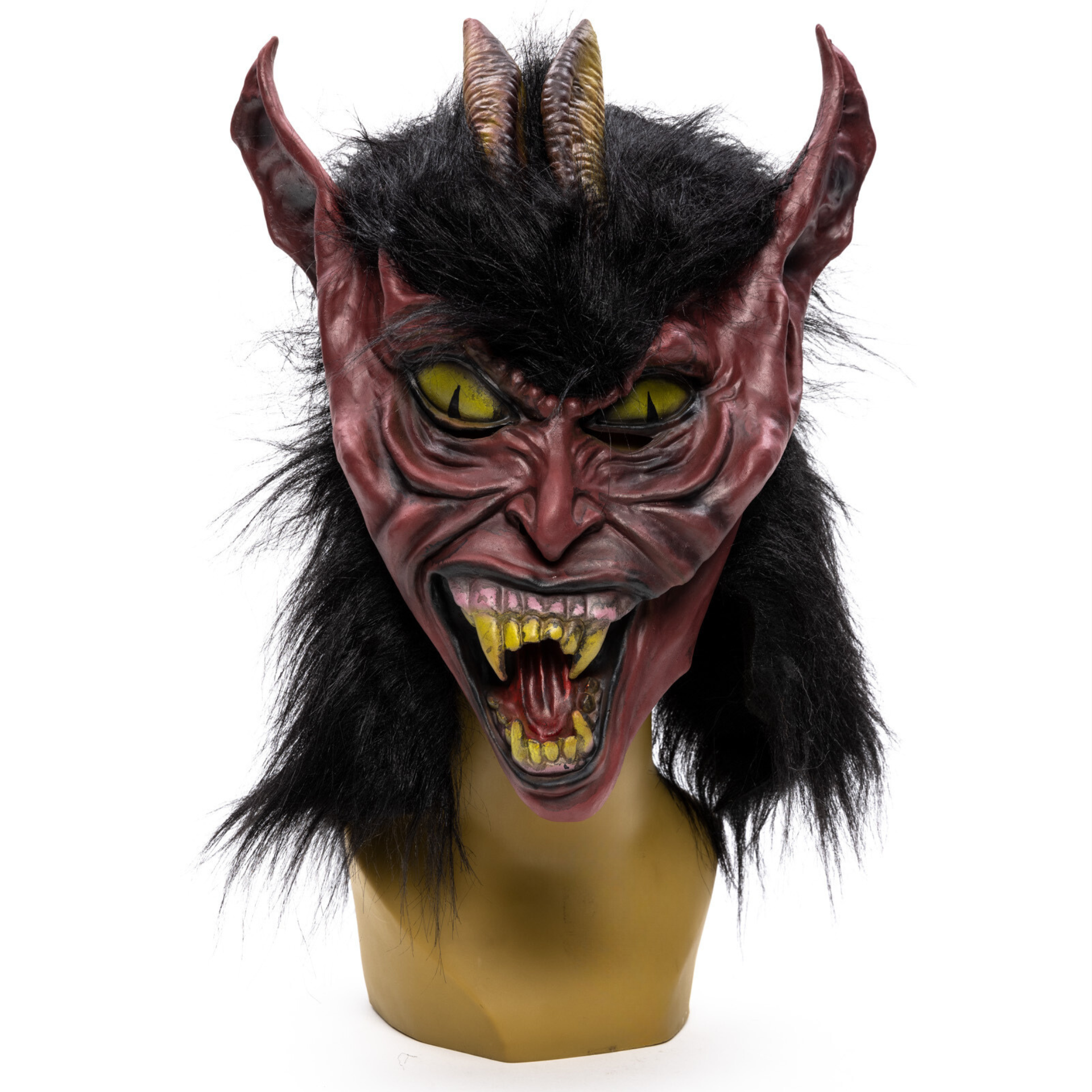 Krampus SET Overall MEDIUM mit Maske f.Erwachsene