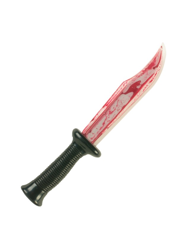 Original SCREAM Messer mit Blut ca. 33cm