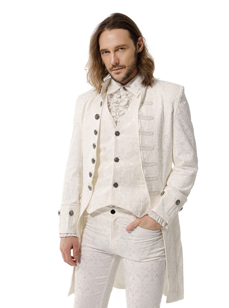 Historischer Mantel  beige  L   Gr.50/52 deluxe